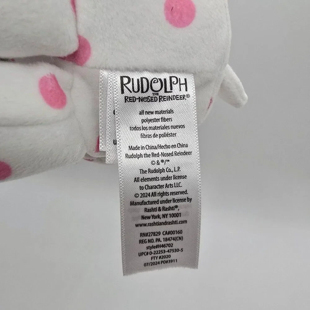 Spotted Elephant Rudolph Misfit Plush 60th
